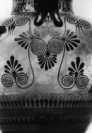 AMPHORA, NECK (ATHENIAN, BLACK-FIGURE)