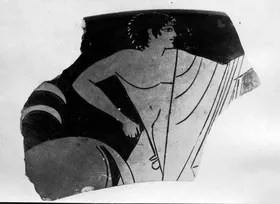 CUP, FRAGMENT (ATHENIAN, RED-FIGURE)