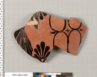 Terracotta fragment of a neck-amphora (jar)