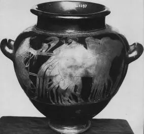 STAMNOS (ATHENIAN, RED-FIGURE)
