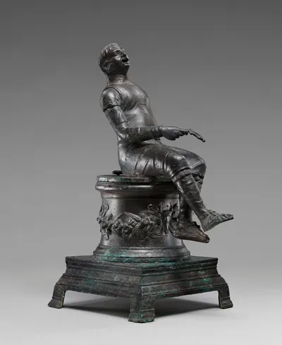Thymiaterion in the Form of a Singer Seated on an Altar