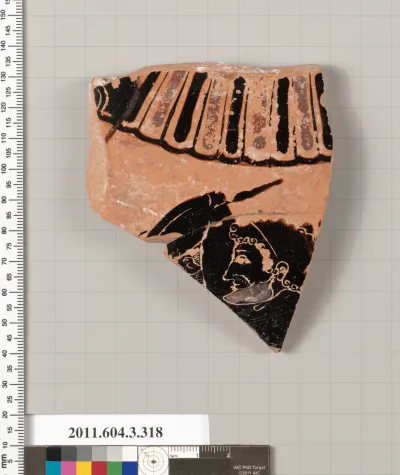 Terracotta fragment of a neck-amphora (jar)