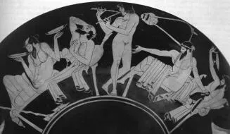 CUP B (ATHENIAN, RED-FIGURE)