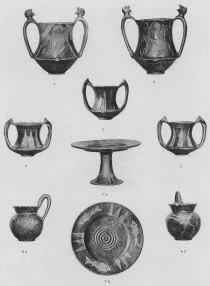 Vase (FALISCAN, BLACK GLAZE)