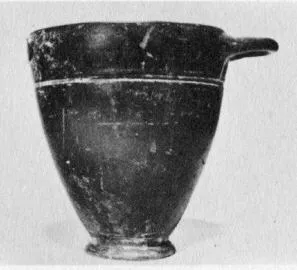 SKYPHOS (SOUTH ITALIAN, BUCCHERO)