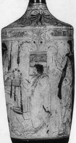 LEKYTHOS (ATHENIAN, RED-FIGURE)