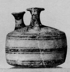 STIRRUP JAR (MYCENEAN, PATTERN)