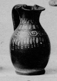 OINOCHOE (SOUTH ITALIAN, GNATHIAN, BLACK GLAZE)