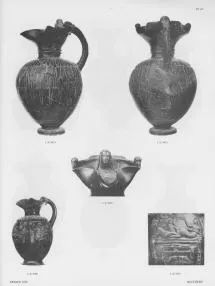 OINOCHOE (ETRUSCAN, BUCCHERO)