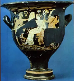 KRATER, BELL (ATHENIAN, RED-FIGURE)