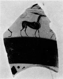 AMPHORA, NECK, FRAGMENT (ATHENIAN, BLACK-FIGURE)
