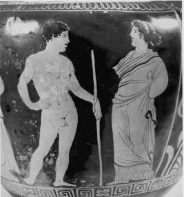 KRATER, VOLUTE (SOUTH ITALIAN, LUCANIAN, RED-FIGURE)