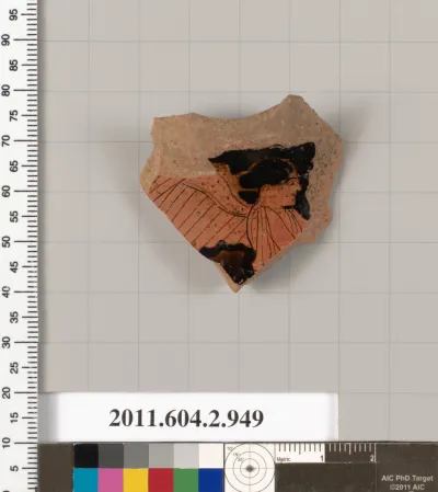 Terracotta fragment of an oinochoe (jug)