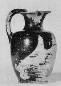 OINOCHOE (ATHENIAN, BLACK GLAZE)