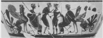 SKYPHOS (ATHENIAN, BLACK-FIGURE)