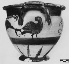 KRATER, COLUMN (NORTH GREEK, BLACK-FIGURE)