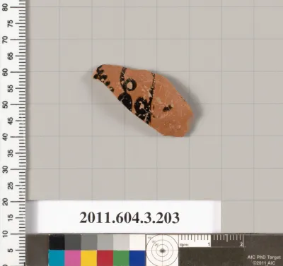 Terracotta fragment of a neck-amphora (jar)