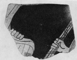LOUTROPHOROS, FRAGMENT (ATHENIAN, RED-FIGURE)