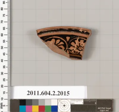 Terracotta fragment of a plate