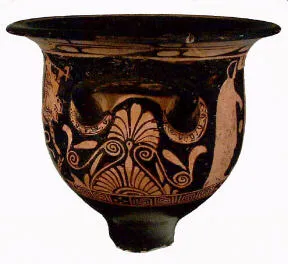 KRATER, BELL (ATHENIAN, RED-FIGURE)