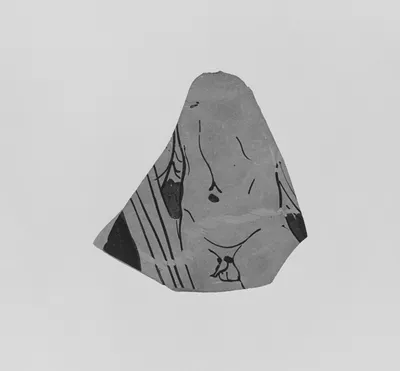 Apulian Red-Figure Closed Vessel Fragment