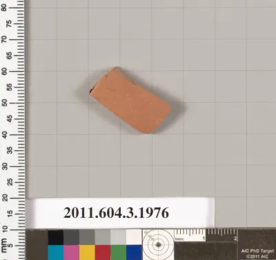 Terracotta fragment of a kylix (drinking cup)