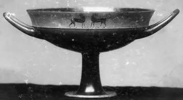 CUP, LITTLE MASTER LIP (ATHENIAN, BLACK-FIGURE)