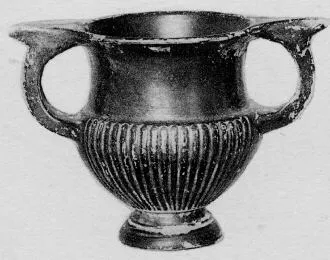KRATER (SOUTH ITALIAN, CAMPANIAN, BLACK GLAZE)
