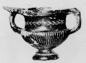 KRATER (SOUTH ITALIAN, CAMPANIAN, BLACK GLAZE)