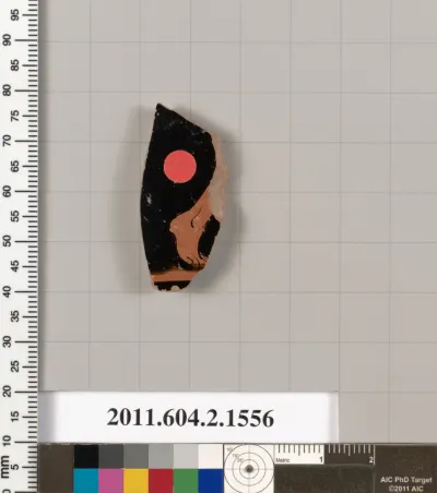 Terracotta fragment of a skyphos (deep drinking cup)