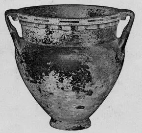 KRATER, COLUMN (LACONIAN)