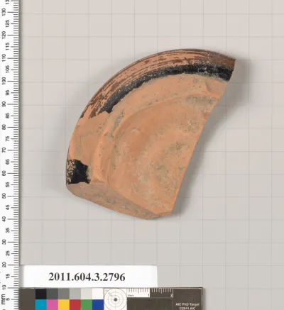 Terracotta fragment of an oinochoe (jug)