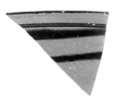 Attic Black-Figure Eye Cup Fragment