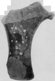 CUP, STEMLESS, FRAGMENT (SOUTH ITALIAN, CAMPANIAN, BLACK GLAZE)