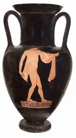 AMPHORA, NECK (ATHENIAN, RED-FIGURE)
