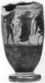 LEKYTHOS (ATHENIAN, BLACK-FIGURE)
