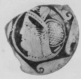 PLATE (ETRUSCAN, RED-FIGURE)