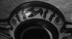 CUP, LITTLE MASTER BAND (ATHENIAN, BLACK-FIGURE)
