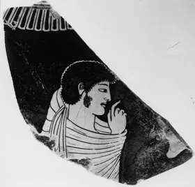 AMPHORA, NECK, FRAGMENTS (ATHENIAN, RED-FIGURE)