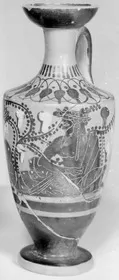 LEKYTHOS (ATHENIAN, BLACK-FIGURE)