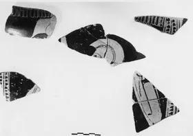 KRATER, COLUMN, FRAGMENTS (ATHENIAN, RED-FIGURE)