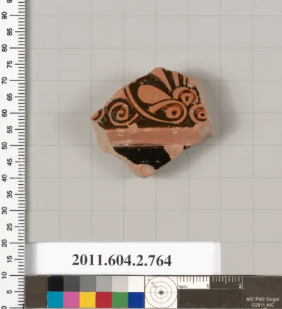 Terracotta fragment of a calyx-krater (bowl for mixing wine and water)