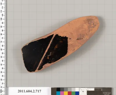 Terracotta fragment of a calyx-krater (bowl for mixing wine and water)