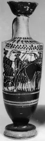 LEKYTHOS (ATHENIAN, BLACK-FIGURE)