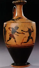 LEKYTHOS (ATHENIAN, BLACK-FIGURE)