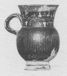 OLPE (SOUTH ITALIAN, GNATHIAN, BLACK GLAZE)