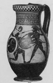 OLPE (ATHENIAN, BLACK-FIGURE)