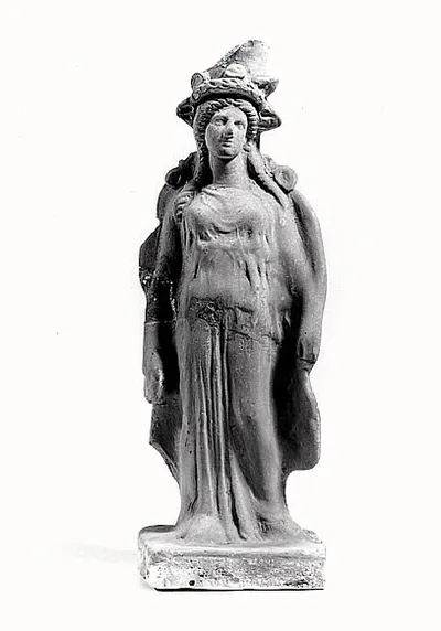 lécythe ; vase plastique