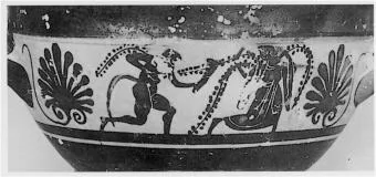 SKYPHOS (ATHENIAN, BLACK-FIGURE)