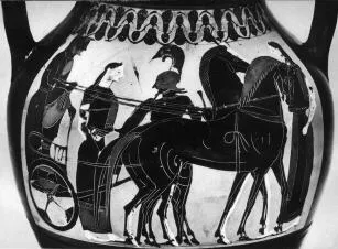 AMPHORA, BELLY, TYPE B (ATHENIAN, BLACK-FIGURE)